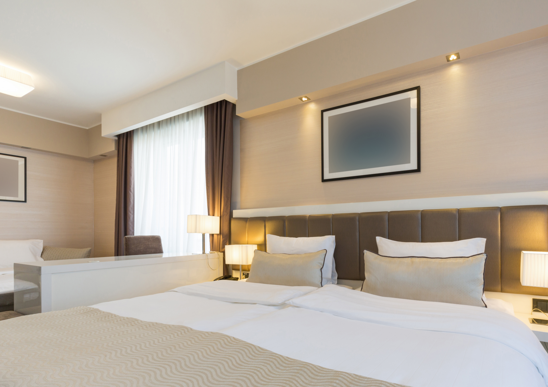 Beispielbild eines Hotelzimmers