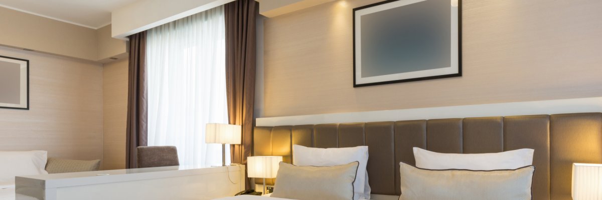 Beispielbild eines Hotelzimmers